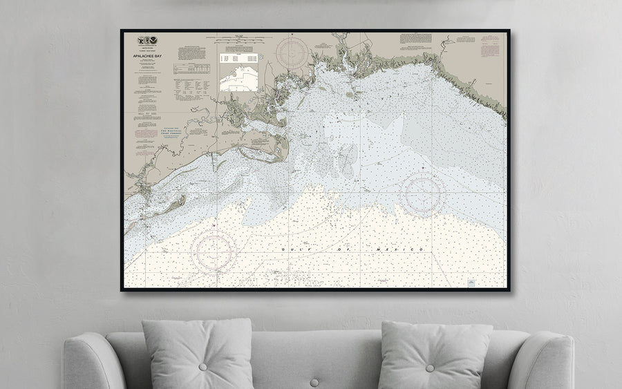 Apalachee Bay Nautical Chart