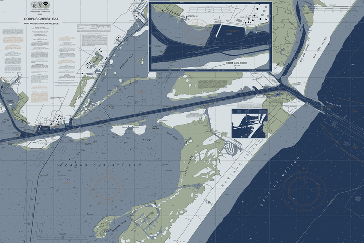 Aransas Pass to Corpus Christi — Modern Edition — Modern Edition palette