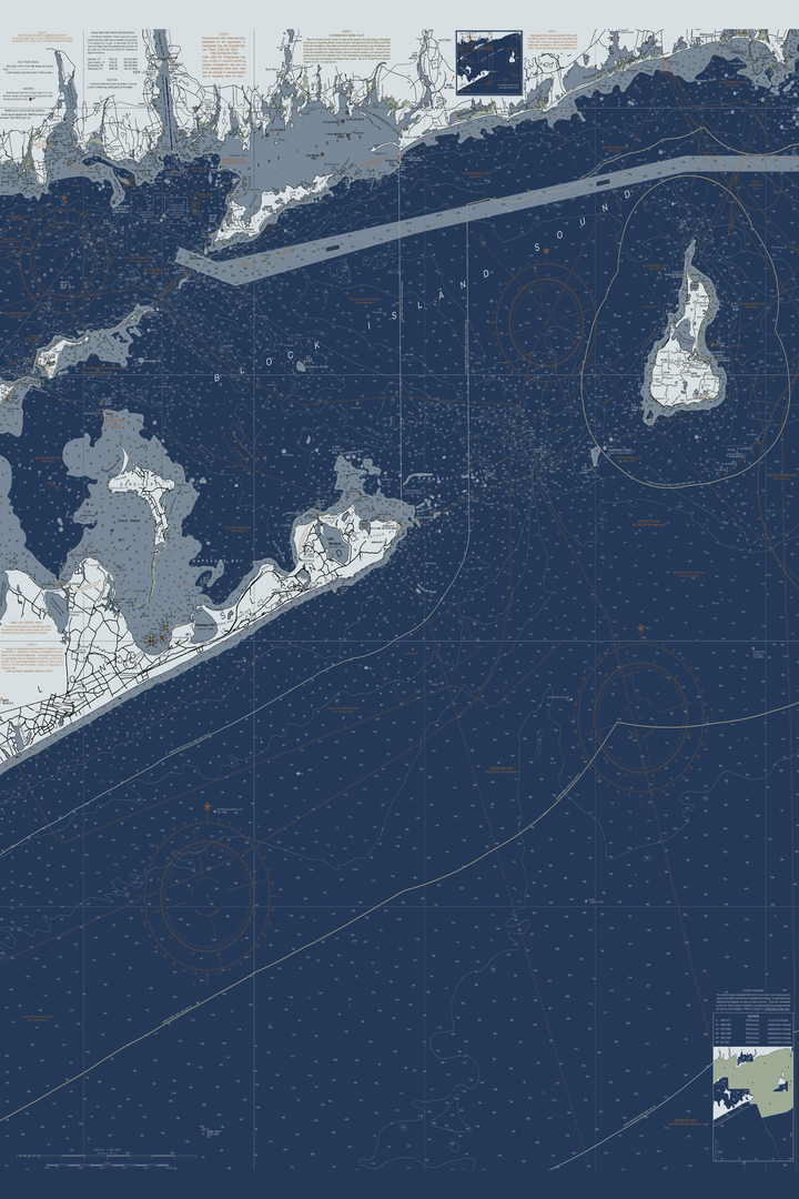 Block Island Sound and Gardiners Bay — Modern Edition — Modern Edition palette