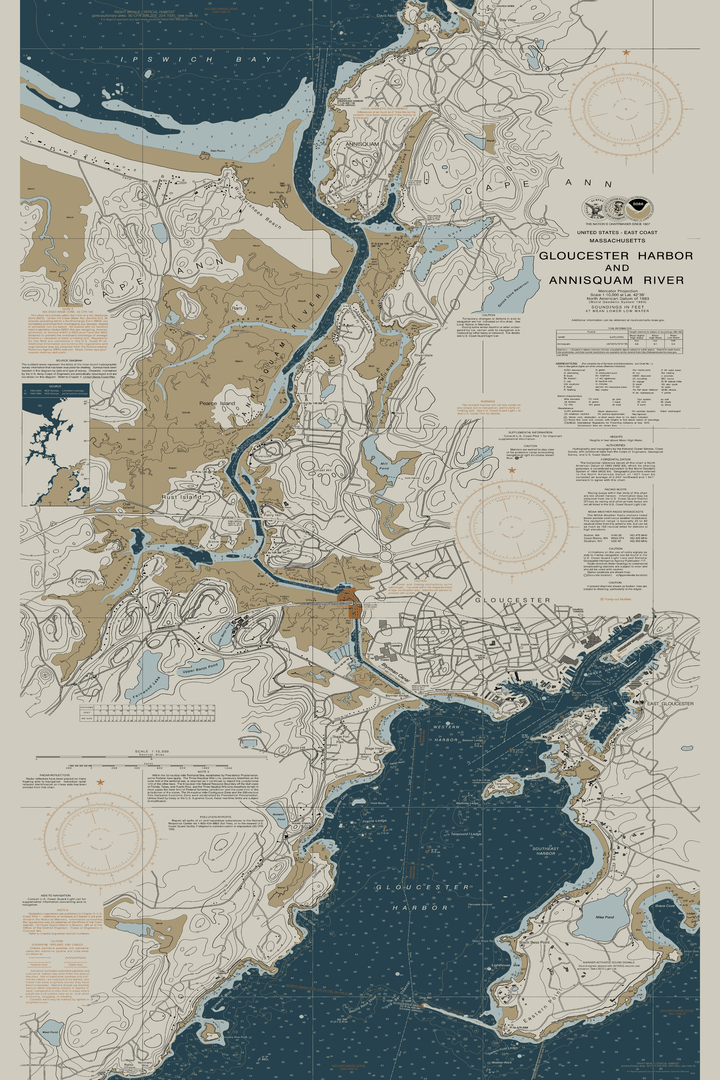 Cape Ann Gloucester Harbor — Heritage Edition — Heritage Edition palette