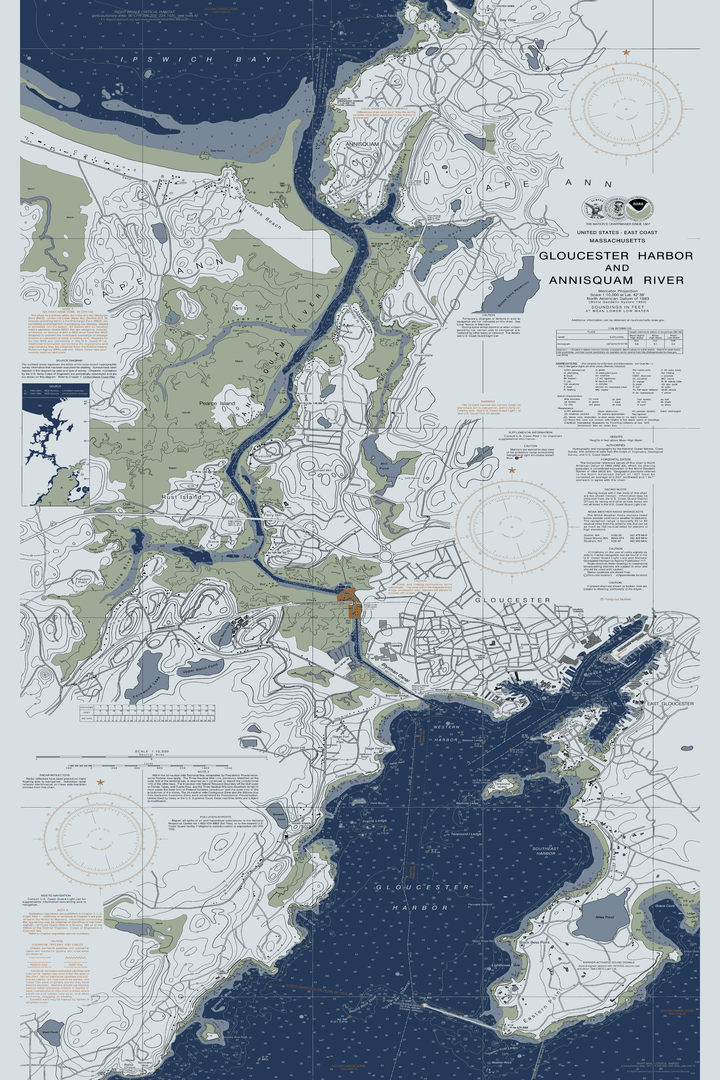 Cape Ann Gloucester Harbor — Modern Edition — Modern Edition palette