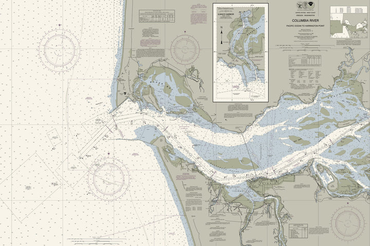 Columbia River - Astoria - Oregon — Traditional palette