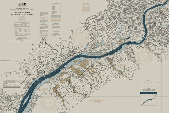 Delaware River Wilmington to Philadelphia — Heritage Edition — Heritage Edition palette