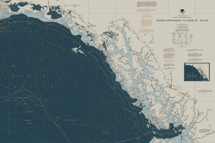 Dixon Entrance to Cape St. Elias — Heritage Edition — Heritage Edition palette
