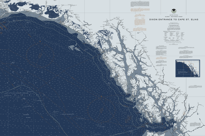 Dixon Entrance to Cape St. Elias — Modern Edition — Modern Edition palette
