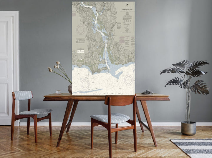 Connecticut River Long Island Sound to Deep River — Traditional palette