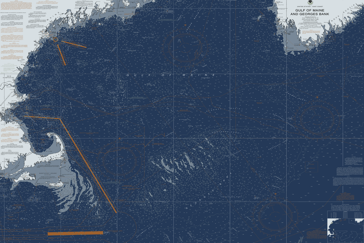 Gulf of Maine and Georges Bank — Modern Edition — Modern Edition palette