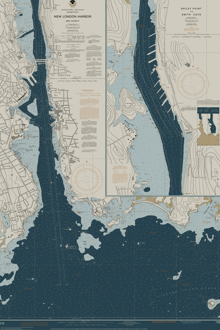 New London Harbor and Vicinity — Heritage Edition