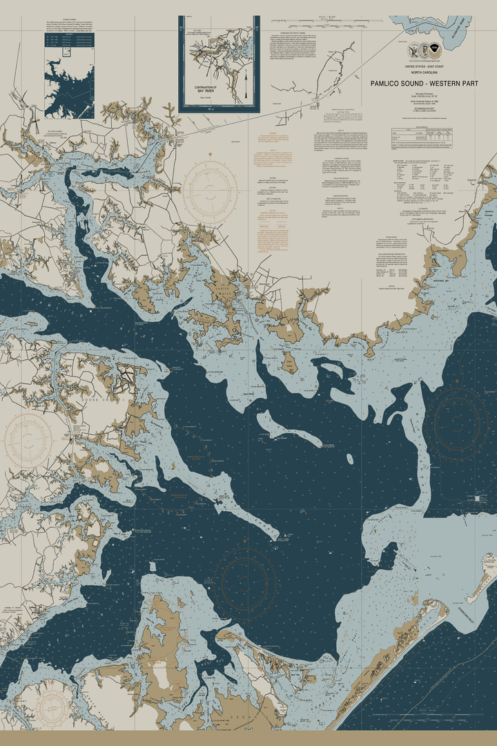 Pamlico Sound Western Part — Heritage Edition