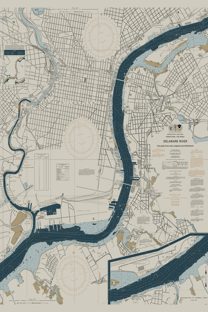 Philadelphia and Camden Waterfronts — Heritage Edition — Heritage Edition palette