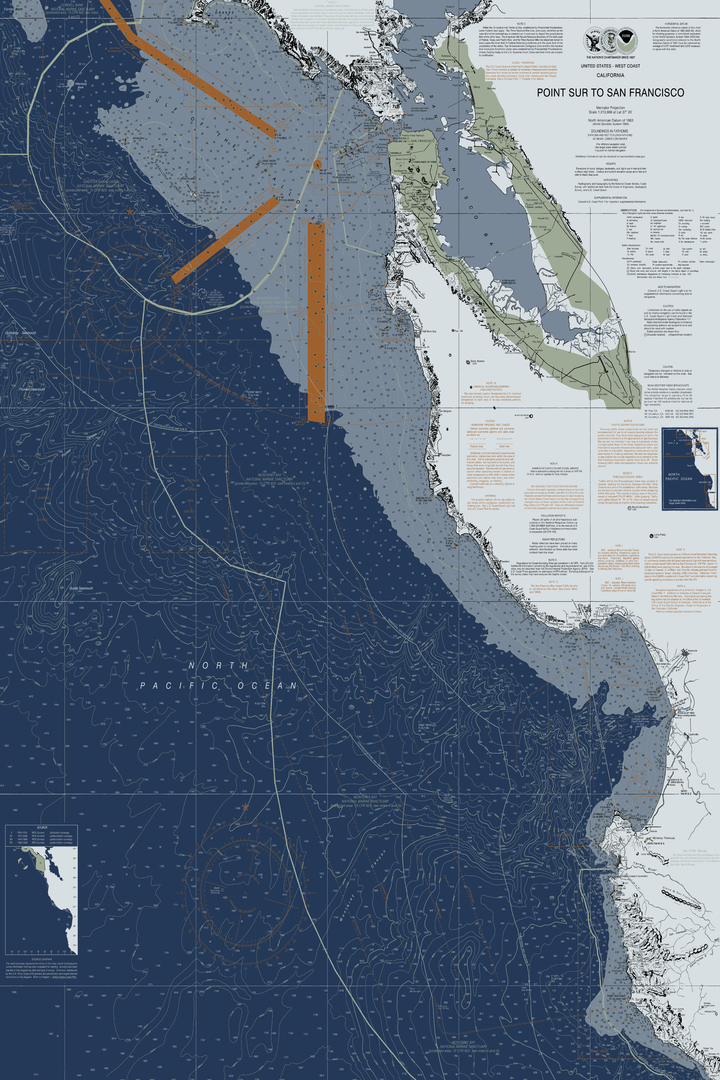 Point Sur to San Francisco — Modern Edition — Modern Edition palette