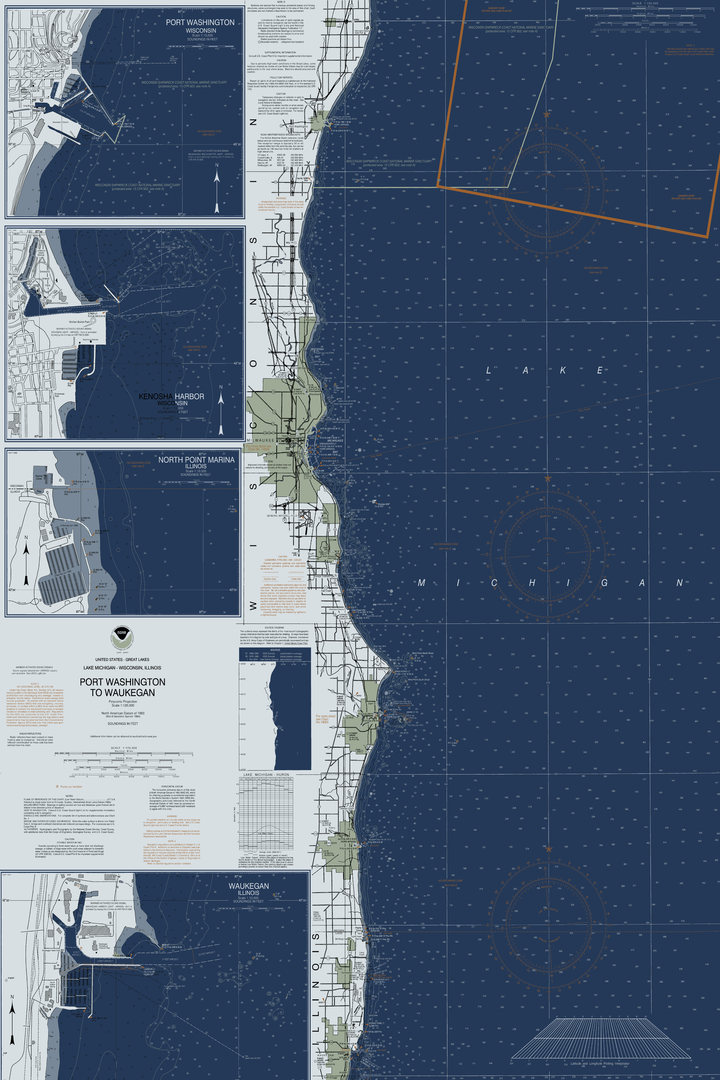 Port Washington to Waukegan — Modern Edition — Modern Edition palette