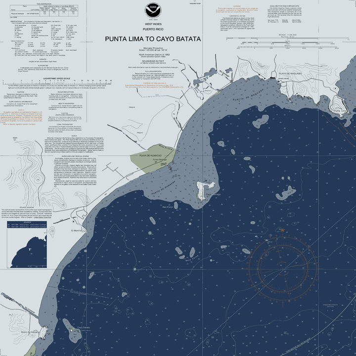 Punta Lima to Cayo Batata — Modern Edition — Modern Edition palette