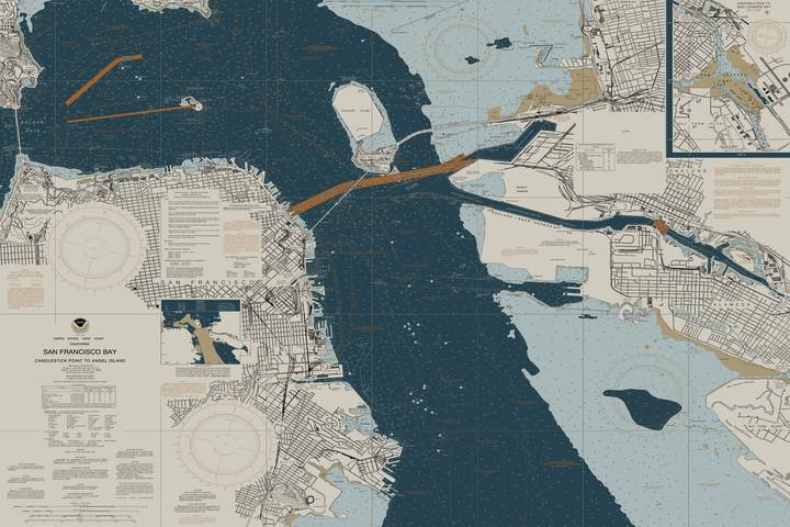 San Francisco Bay - Candlestick Point to Angel Island — Heritage Edition