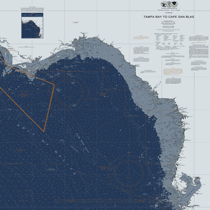 Tampa Bay to Cape San Blas — Modern Edition — Modern Edition palette