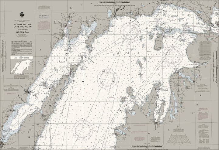 North End of Lake Michigan — Traditional palette