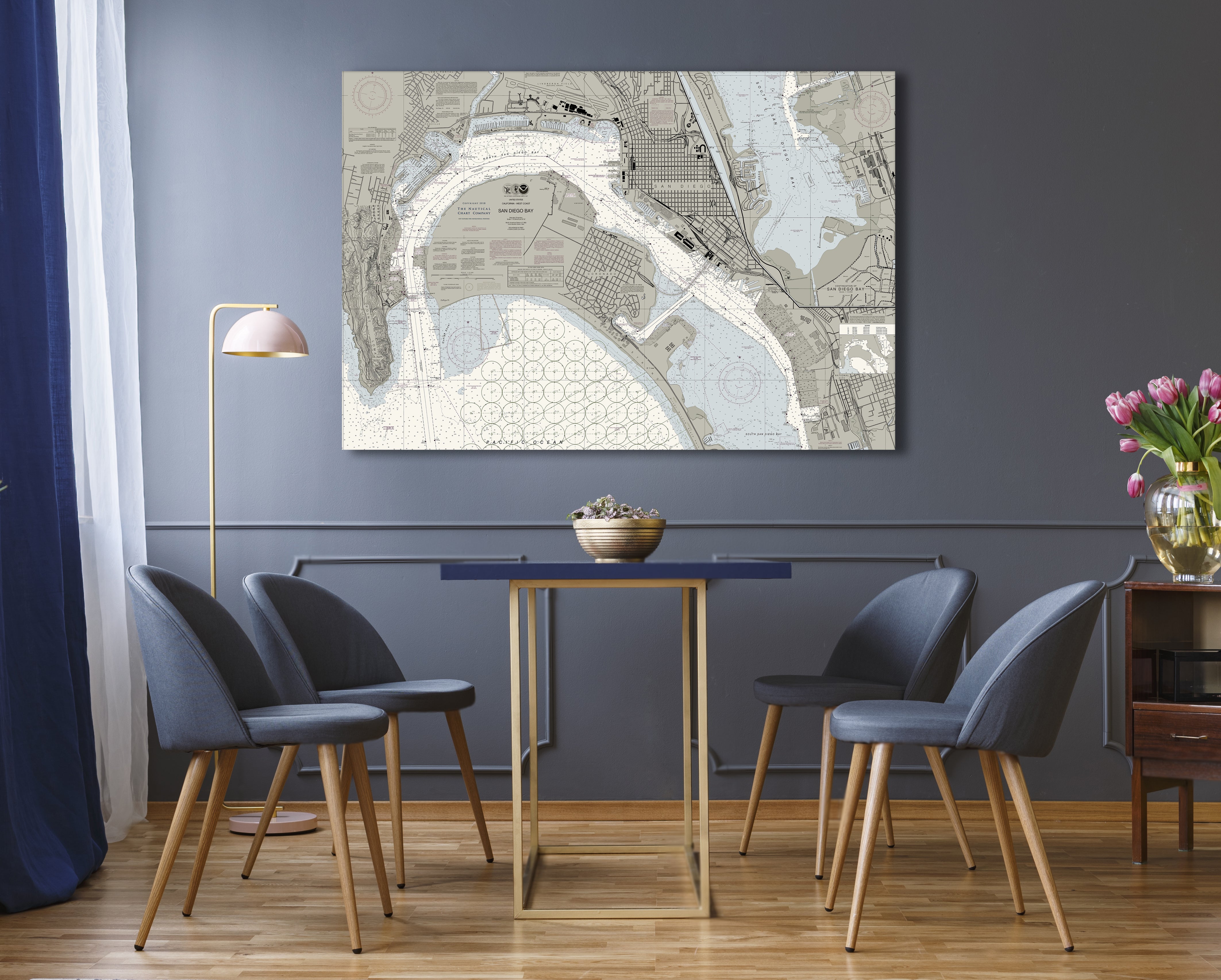 San Diego Bay Nautical Chart The Nautical Chart Company