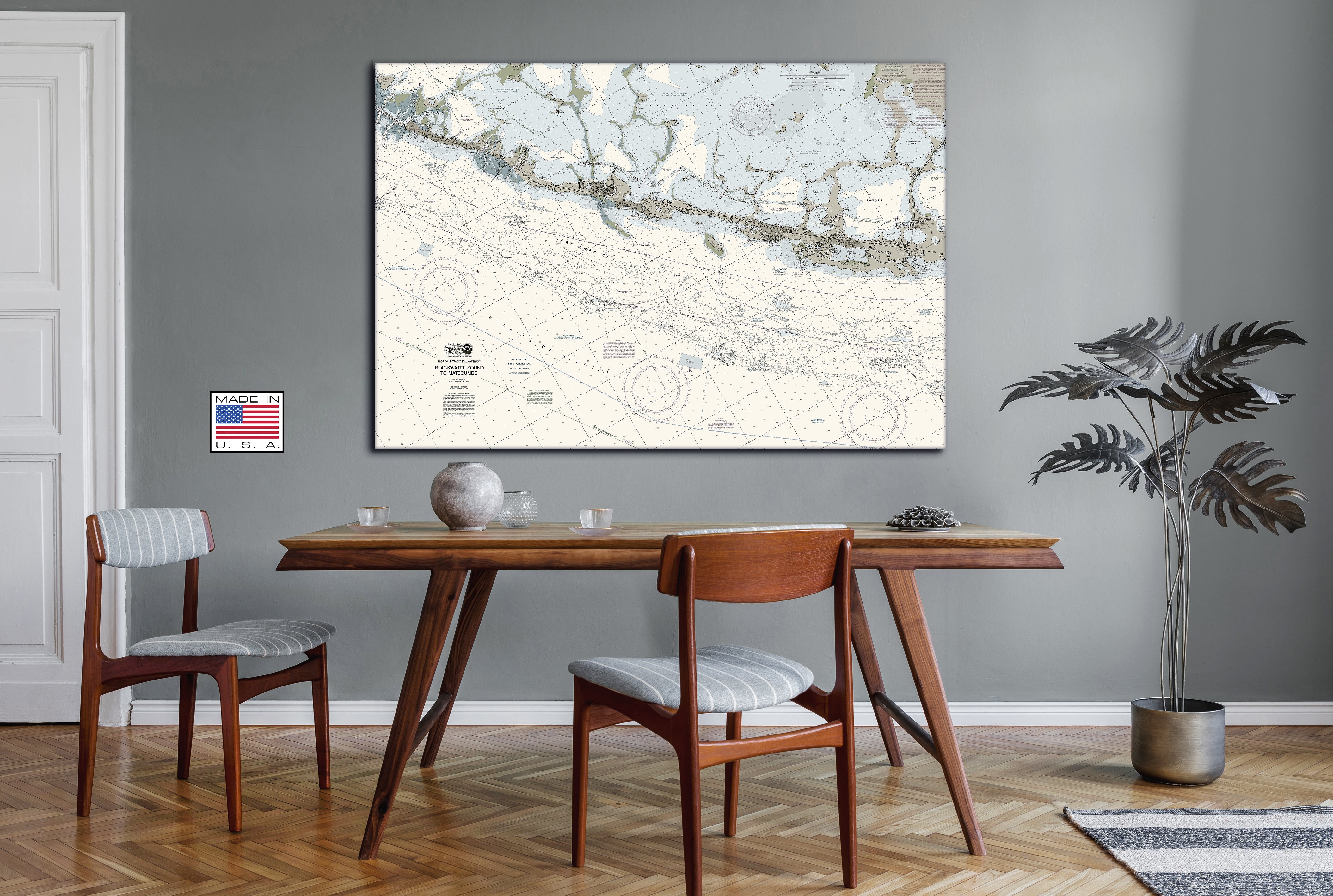 Blackwater Sound To Matecumbe (Key Largo) Nautical Chart The Nautical