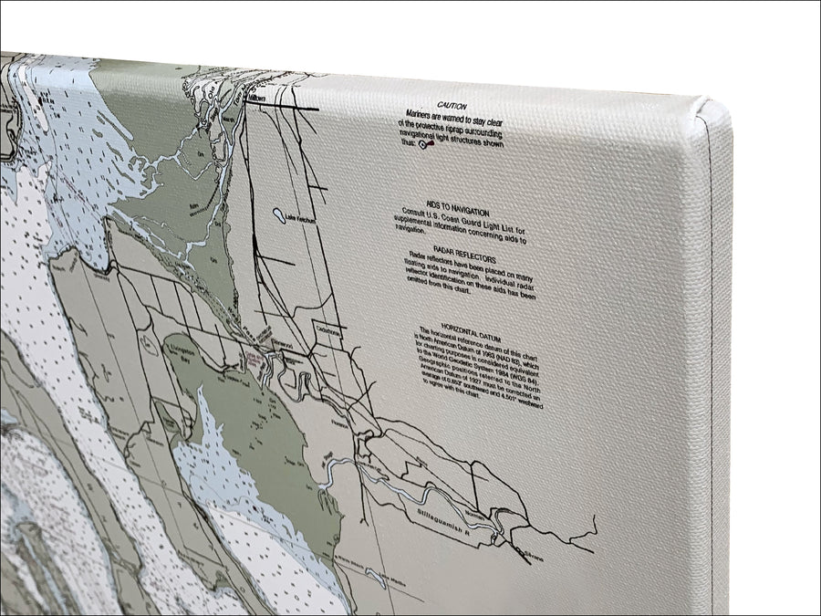 Damariscotta, Sheepscot, and Kennebec Rivers Nautical Chart