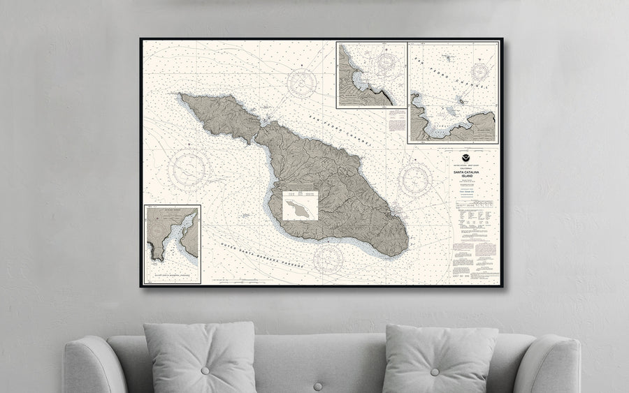Santa Catalina, CA Nautical Chart