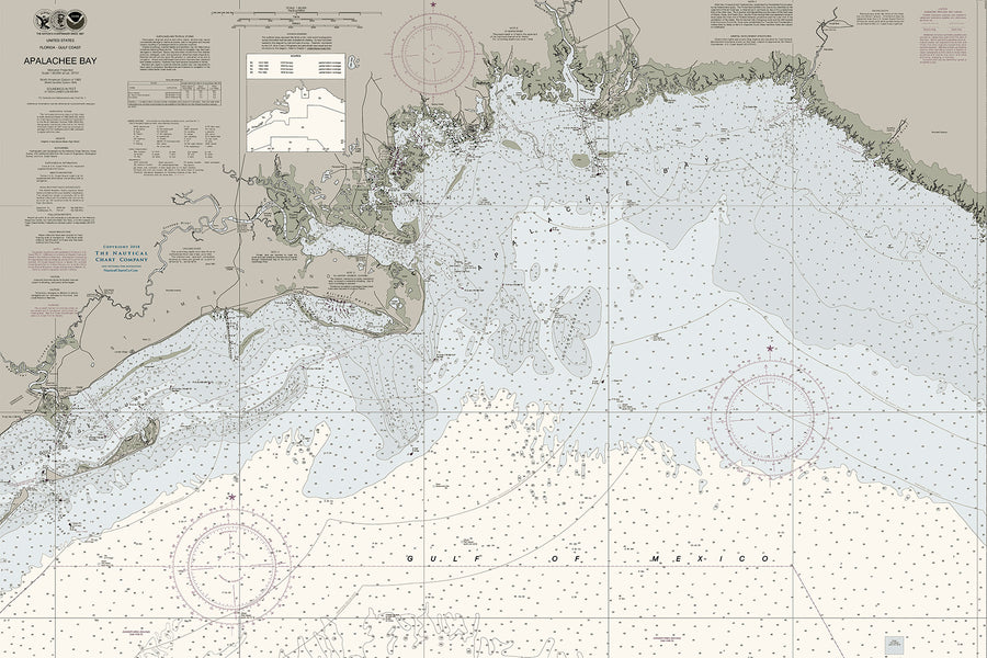 Apalachee Bay Nautical Chart