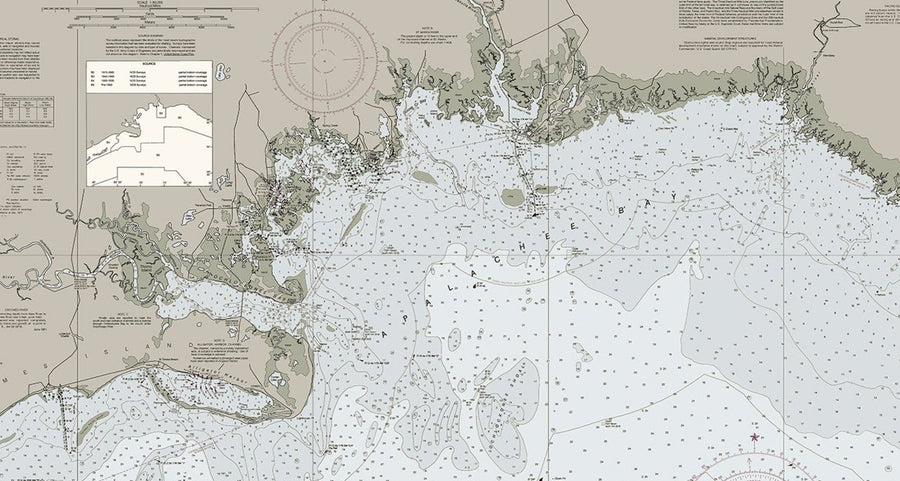 Apalachee Bay Nautical Chart