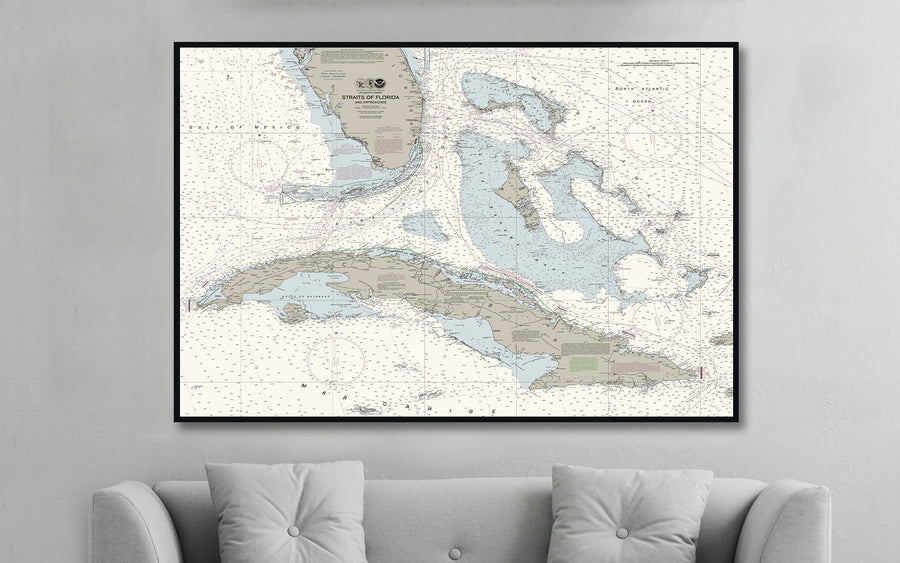 Straits of Florida Nautical Chart