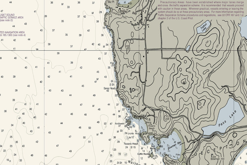Anacortes to Skagit Bay — print detail 1