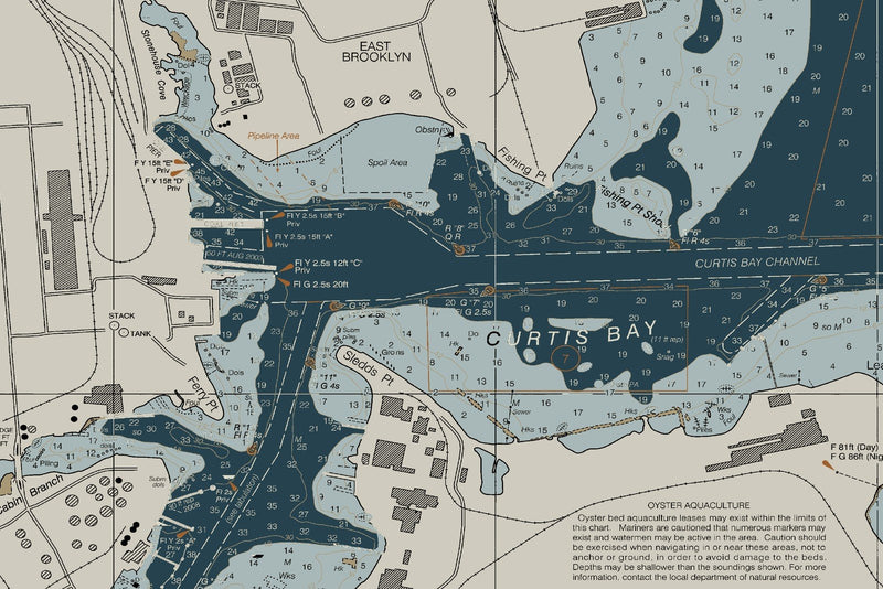 Baltimore Harbor — Heritage Edition — print detail 3