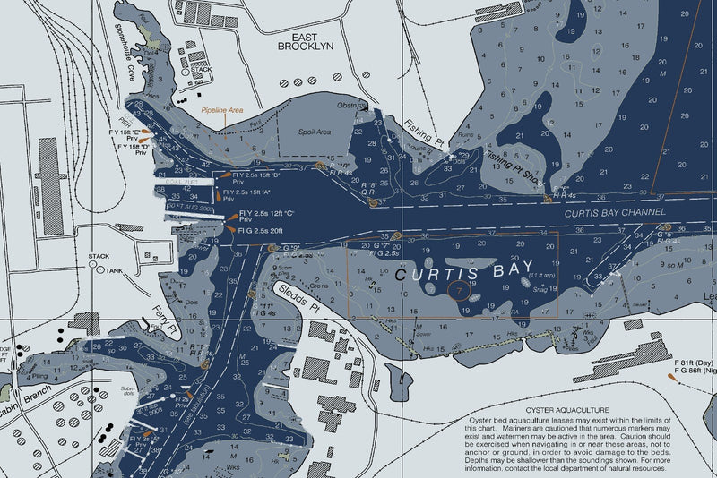 Baltimore Harbor — Modern Edition — print detail 3