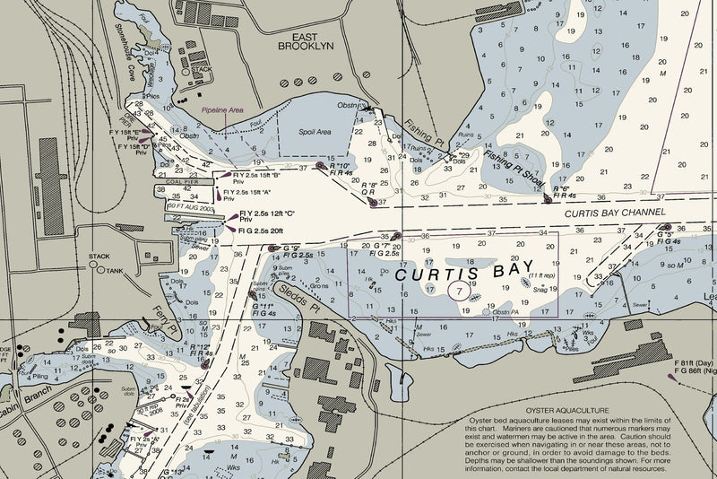Baltimore Harbor — print detail 3