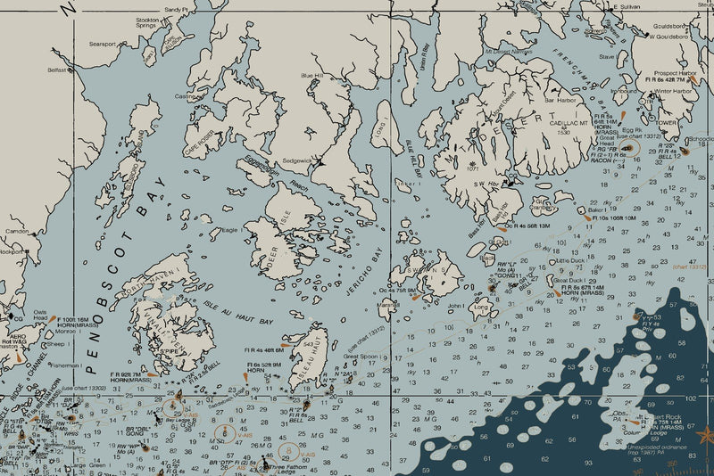 Bay of Fundy to Cape Cod — Heritage Edition — print detail 3