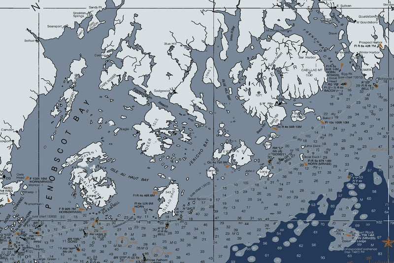 Bay of Fundy to Cape Cod — Modern Edition — print detail 3