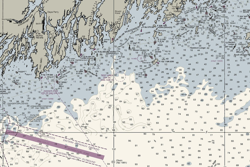 Bay of Fundy to Cape Cod — print detail 1