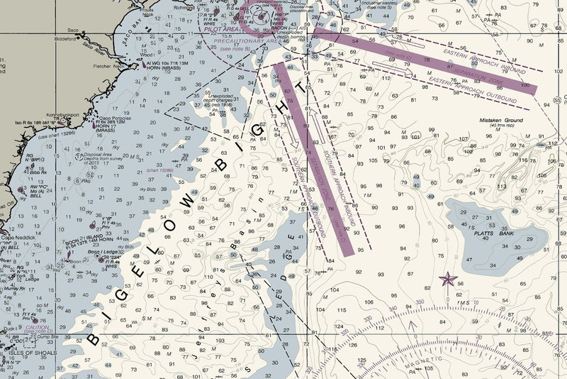 Bay of Fundy to Cape Cod — print detail 3