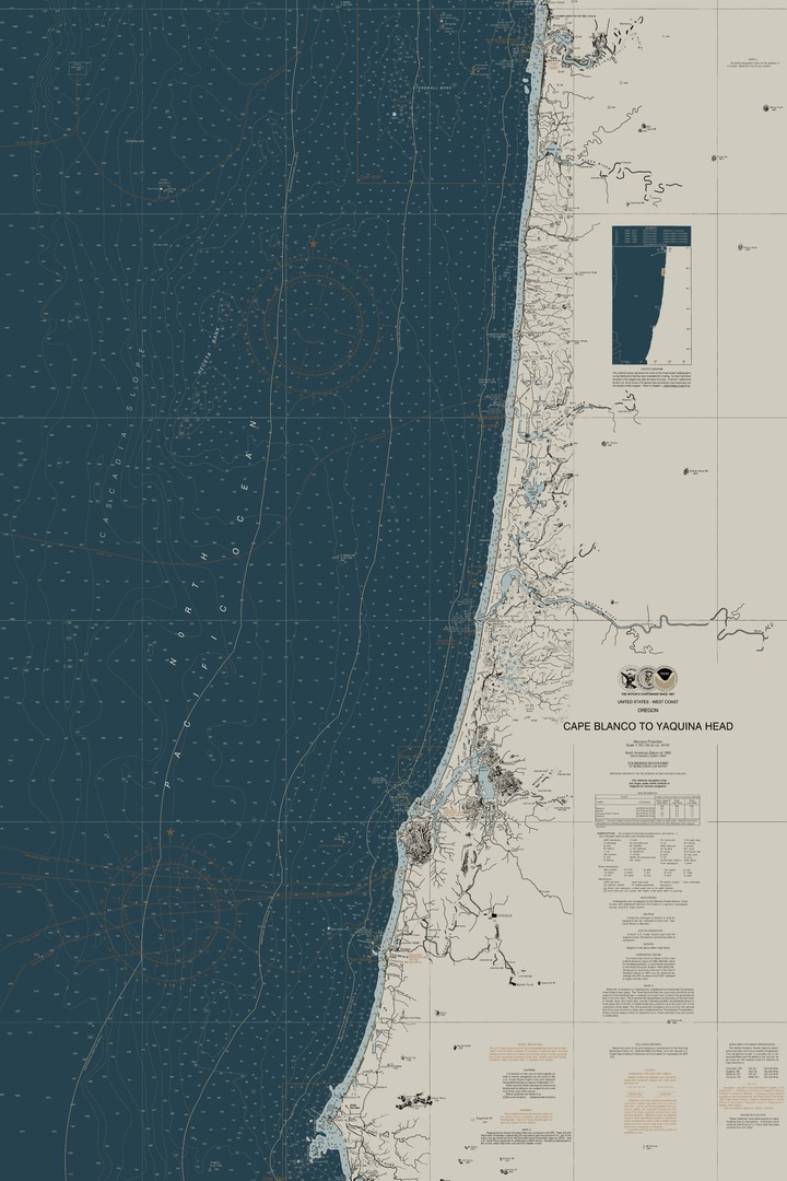 Cape Blanco to Yaquina Head — Heritage Edition — Heritage Edition palette