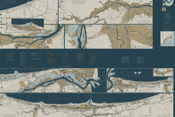 Cape Fear River Wilmington to Hilton Head — Heritage Edition — Heritage Edition palette