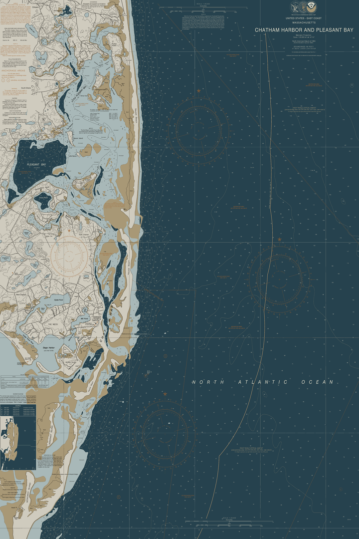 Chatham Harbor and Pleasant Bay — Heritage Edition — Heritage Edition palette
