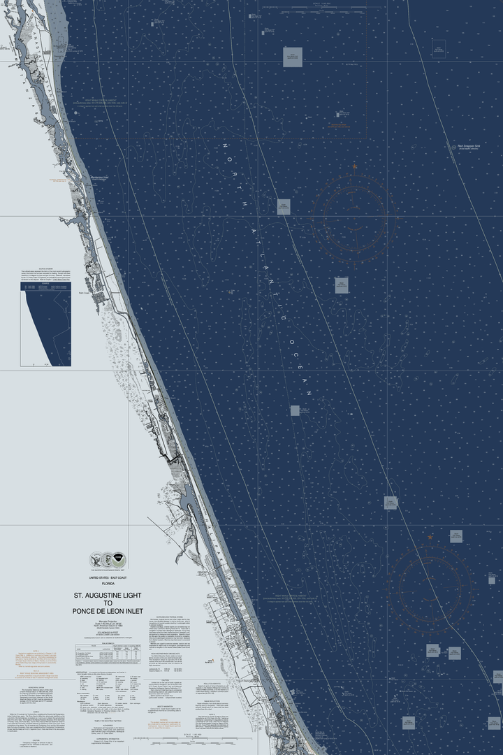 Daytona Beach to Ponce de Leon Inlet — Modern Edition — Modern Edition palette