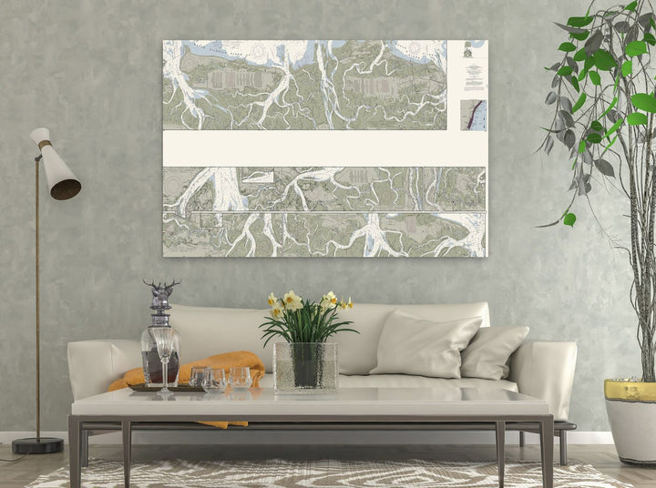 Intracoastal Waterway Beaufort River to St. Simons Sound — Traditional palette