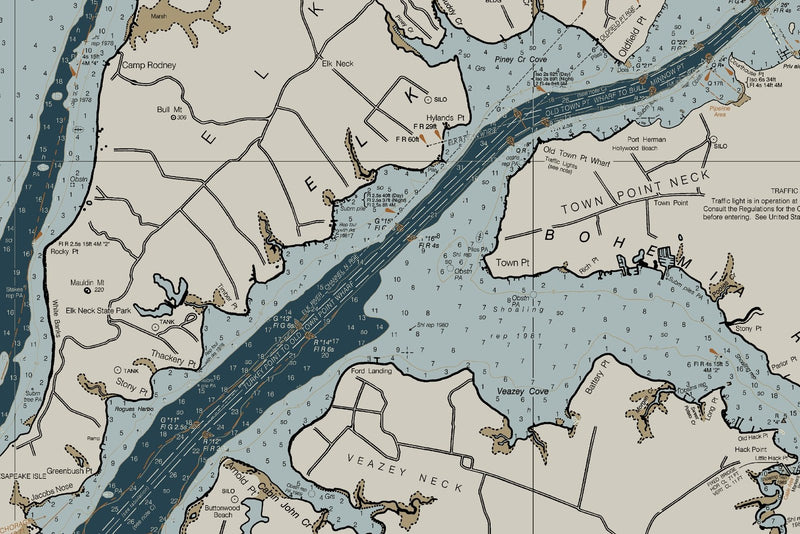 Head of Chesapeake Bay — Heritage Edition — print detail 2