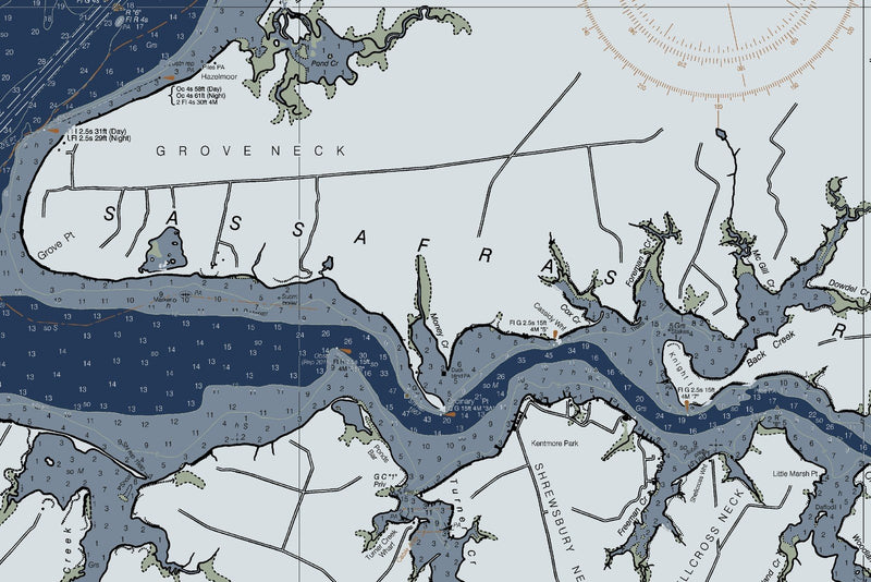 Head of Chesapeake Bay — Modern Edition — print detail 3