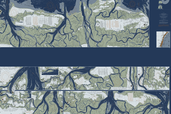 Intracoastal Waterway Beaufort River to St. Simons Sound — Modern Edition — Modern Edition palette