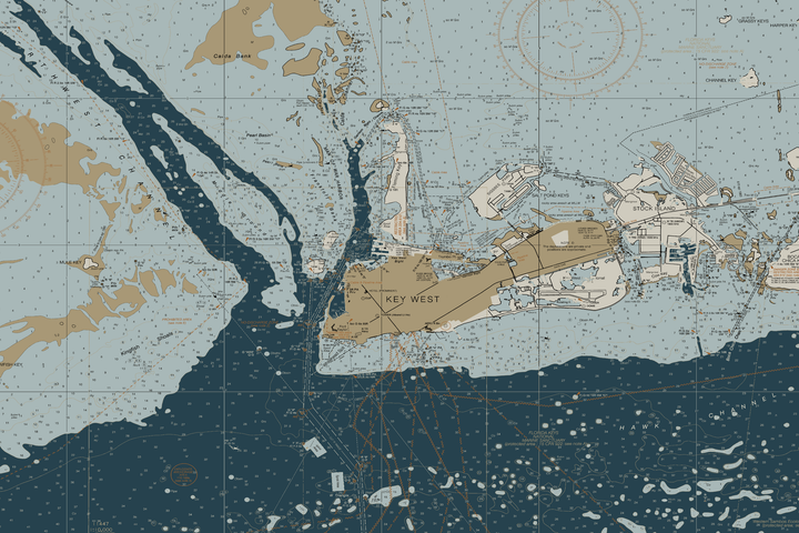 Key West and Vicinity Nautical Chart — Heritage Edition