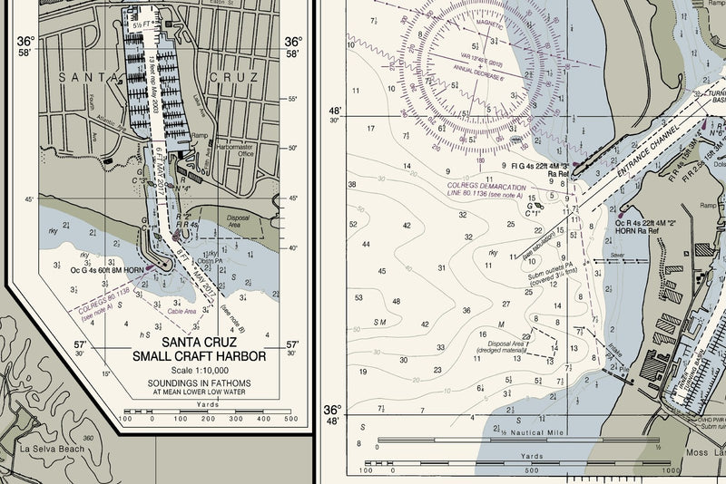 Monterey Bay — print detail 2