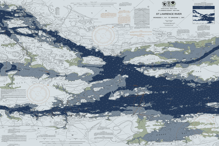 St. Lawrence River - Morristown to Brockville — Modern Edition — Modern Edition palette
