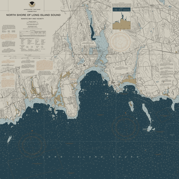 North Shore of Long Island Sound Niantic Bay and Vicinity — Heritage Edition