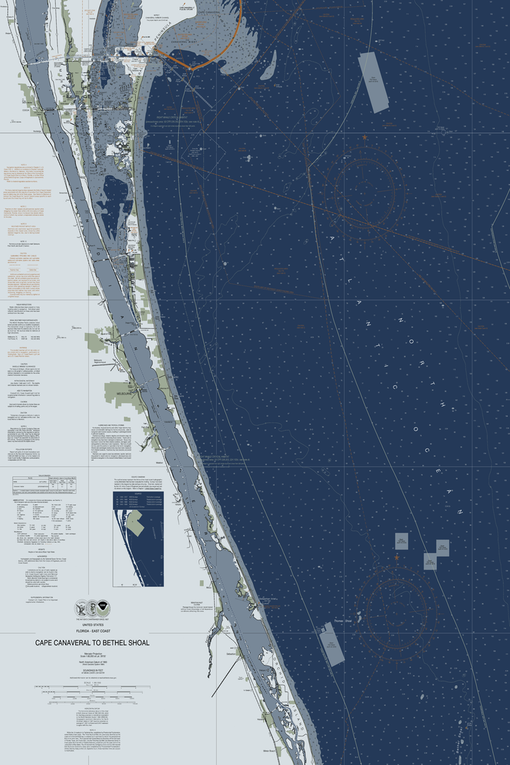 Port Canaveral and Approaches — Modern Edition — Modern Edition palette