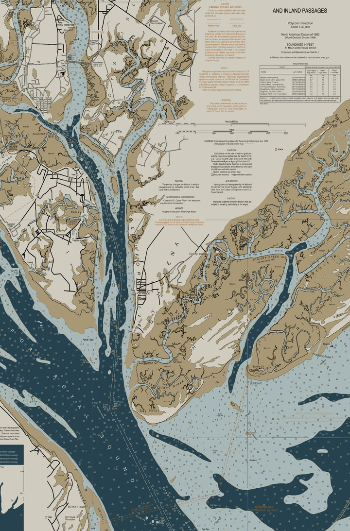 Port Royal Sound - Hilton Head - Parris Island - Beaufort - St Helena Island — Heritage Edition