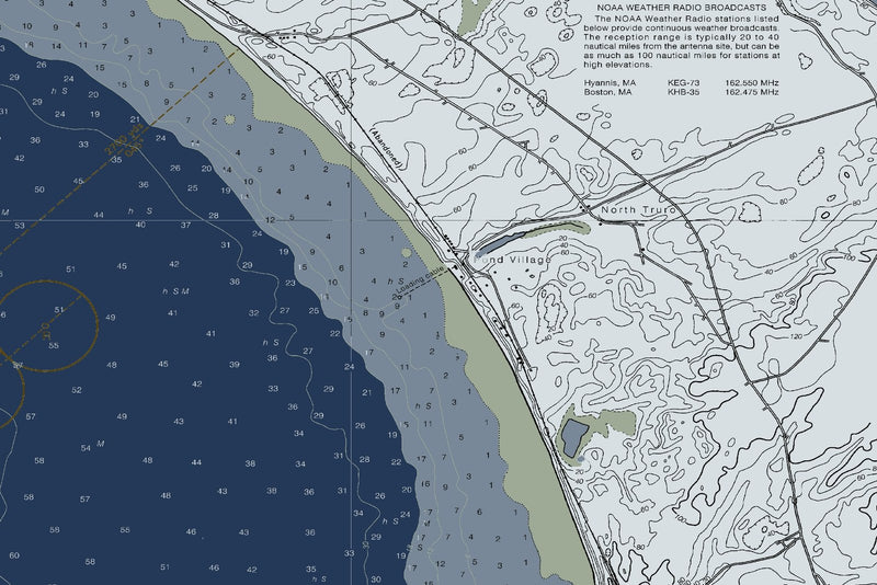 Provincetown Harbor — Modern Edition — print detail 1